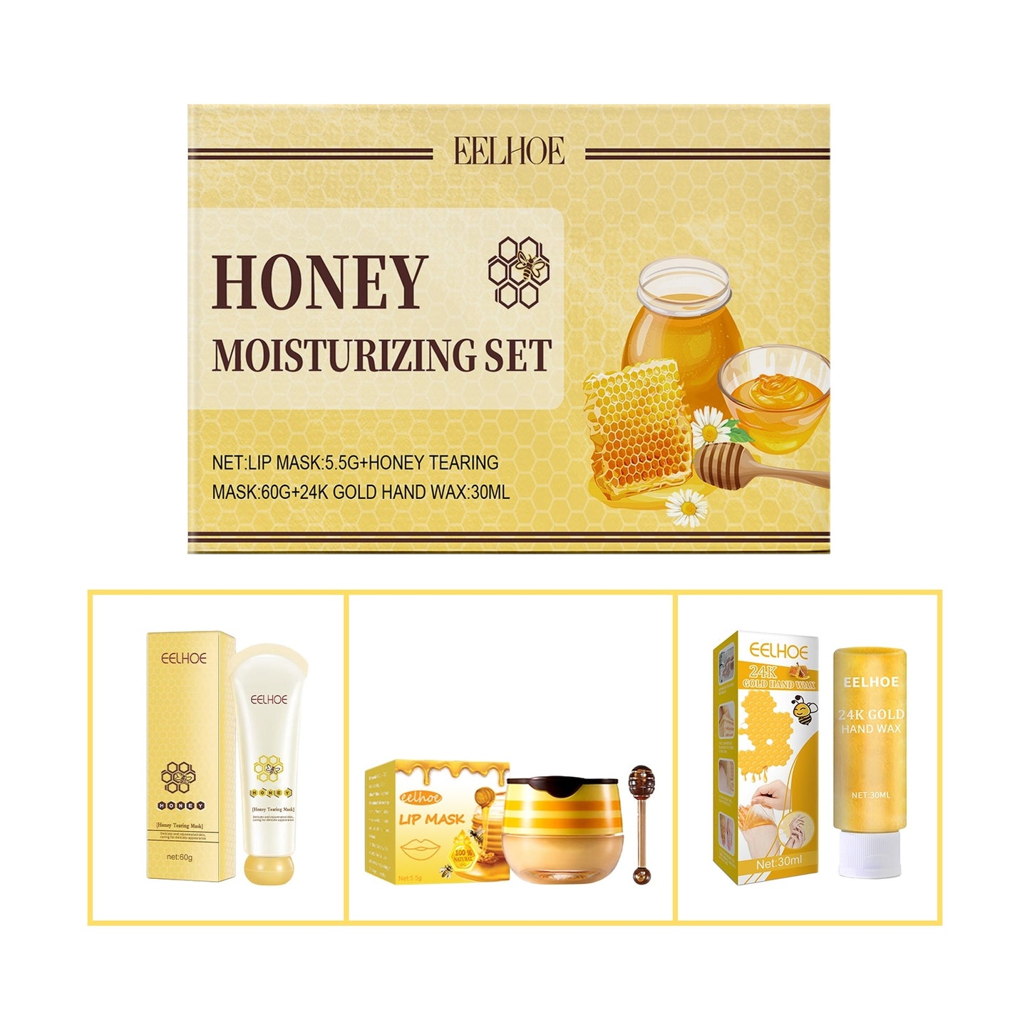 Coffret Hydratant au miel